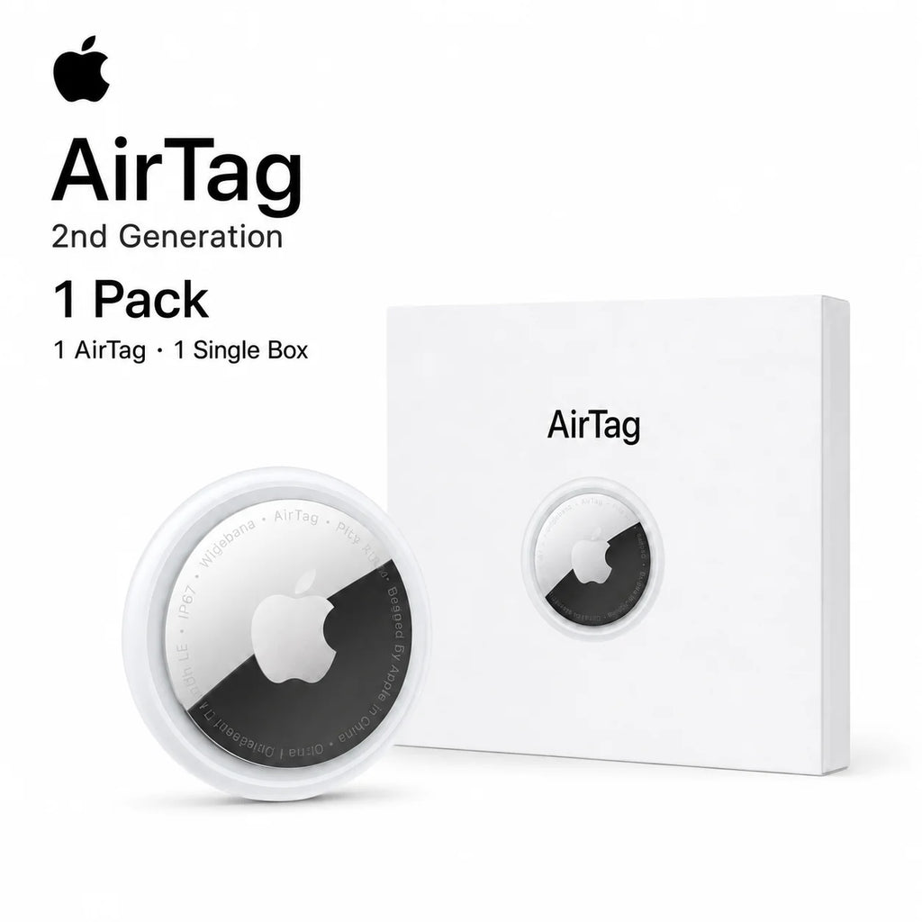 Apple Airtag 1Ère Génération, Traceur Intelligent Bluetooth, Localisateur Pour Clés, Sac À Dos, Bagages, Réseau Find My, Localisation Précise, Lot De 1, 2 Ou 4