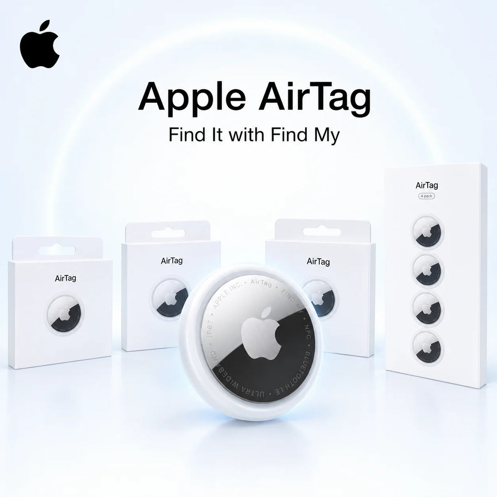 Apple Airtag 1Ère Génération, Traceur Intelligent Bluetooth, Localisateur Pour Clés, Sac À Dos, Bagages, Réseau Find My, Localisation Précise, Lot De 1, 2 Ou 4