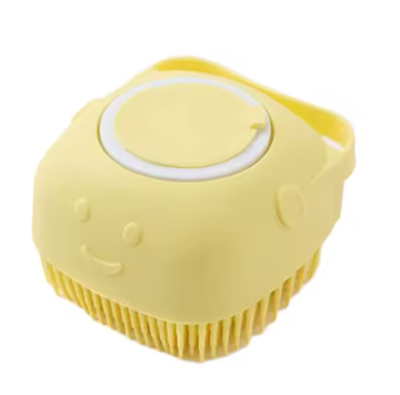 Brosse de Bain en Silicone pour Chats & Petits Chiens – Massage Doux & Nettoyage en Profondeur